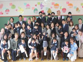 入園進級式がありました