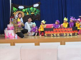 １０月生まれの誕生日会がありました☆