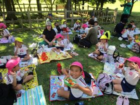 秋の遠足がありました