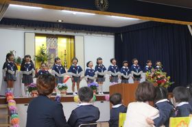 令和8年度　入園進級式（幼児部）