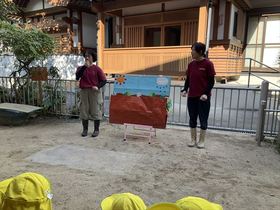 芋ほりをしました（乳児部）